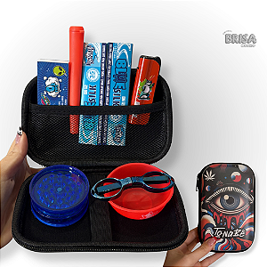 Kit Case To na be - Azul e laranja