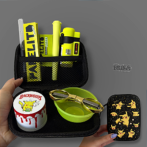 Kit Case Pikachu - Amarelo