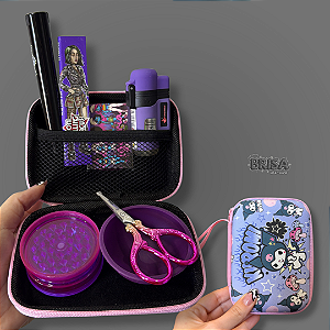 Kit Case Kuromi - Roxo