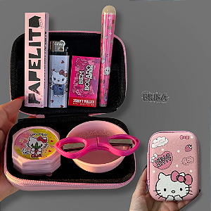 Kit Case Hello Kitty - Rosa