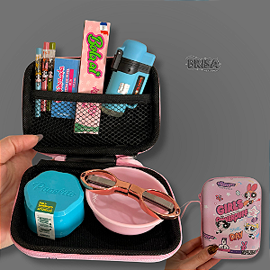 Kit Case Meninas Super Poderosas - Rosa e azul