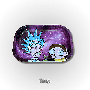 Bandeja de Metal 18x14 - Rick and Morty