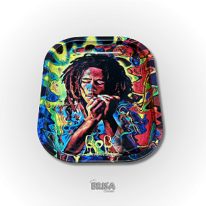Bandeja de Metal 18x14 - Bob Marley
