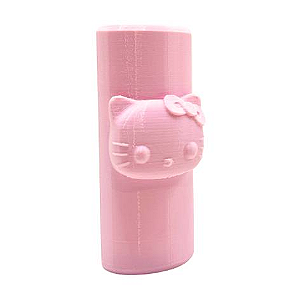 Capinha Para Isqueiro Grande - Hello Kitty Rosa Claro