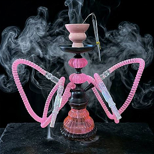 Narguile Hookah Mixirica Pequeno 2 Saídas