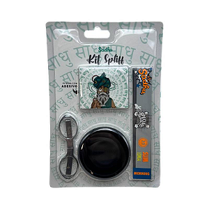 Kit Spliff Morning Sadhu - Seda + Piteira + Tesoura + Cuia