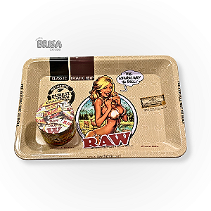 Bandeja + Dichavador de Metal - Raw