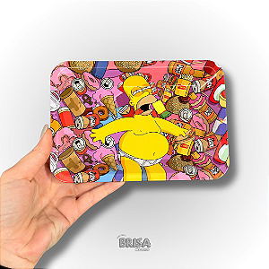 Bandeja de Metal 18x14 - Homer Simpson