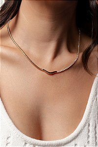 Colar Snake e Riviera