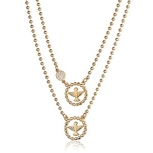 Colar Escapulário Divino Espírito Santo