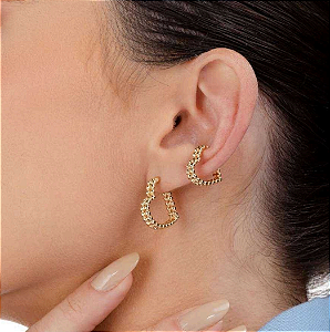 Brinco Pressão Coração