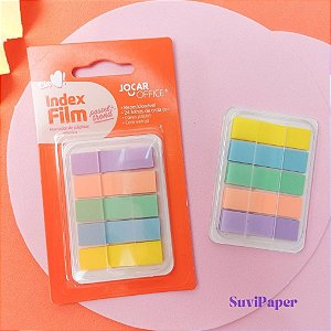 Index Film Pastel Trend Marca Páginas 5 Cores Pastel 125 folhas - Léo e Léo