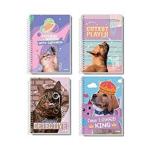 Caderno A5 Mimo 1 Matérias  80 folhas - Credeal