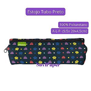 Estojo Escolar Tubo Médio Game Léo e Léo - Und
