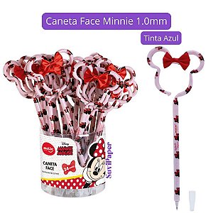 Caneta Face Esf. 1.0mm Minnie Mouse Disney Molin