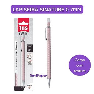 Lapiseira Signature Holic Fancy Rosa 0.7mm Tris 1 unidade
