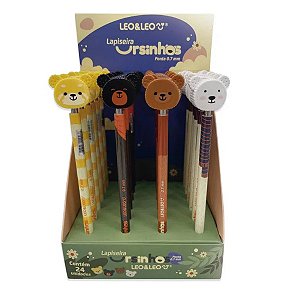 Lapiseira 0.5mm Ursinhos Léo e Léo