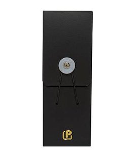 Estojo Multiuso PP Vertical Business Preto Polibras - Estilo e organização! 1 Unidade