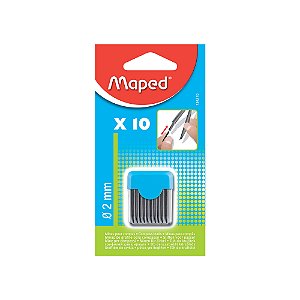 Mina Ponta de Compasso 2mm Maped 10 Un