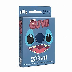 Jogo Cartas Diversão Infantil Stitch Eu Vi ! Disney Copag