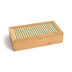 Caixa Tradição Bambu e Palha