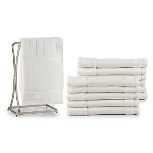 Kit 12 toalhas Para Lavabo Nude