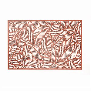 Lugar Americano de Plástico Leaf Rosé Lyor