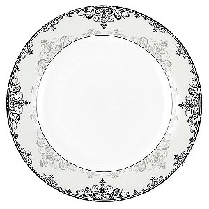Prato Fundo De Porcelana