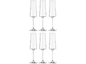 Jogo de Taças Transparente 210ml 6 Peças