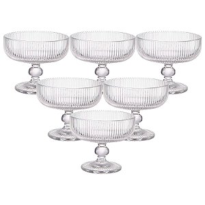 Conjunto de Taças Para Sobremesa 6 Peças