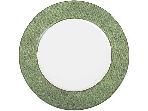 Sousplat Verde Linho cerâmica