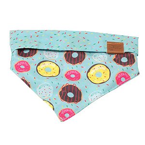 Bandana Donuts Verde Agua P