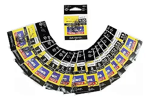 Anzol De Lambari Iseama - Tamanho Mini - Cart. 10un - Nº 13 - Daiwa