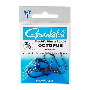 Anzol Octopus Hooks - Gamakatsu