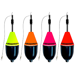 Kit C/ 2 Boias Cevadeira Brabinha 38gr - JrPesca