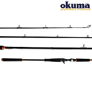 Vara p/ Carretilha Citrix CIT-C-802XH - 30~60lbs - 8'0" (2,40m) - 2 Partes - Okuma