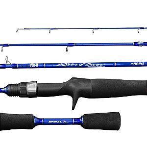 Vara p/ Carretilha River Power Spiral RPS-C361M 6-16lb 1,10m Inteiriça - Marine