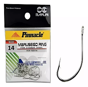 Anzol Maruseigo Ring KH-10014 - 20 pçs - Número: 14 - Pinnacle