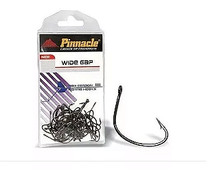 Anzol Wide Gap KH-11010 - Nº 2/0 - Cartela c/ 25 Unidades - Pinnacle