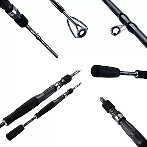 Vara p/ Carretilha Okuma Wave Power 8-17lbs C-631M (1,90m) Inteira - Maruri