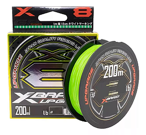 Linha Multifilamento XBraid Upgrade X8 PE 200mt - YGK