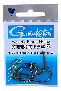 Anzol Octopus 4x Circle - Gamakatsu