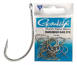 Anzol Maruseigo Ring Eye Tradicional - Gamakatsu