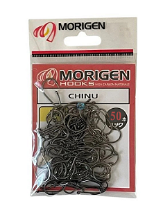 Anzol 628 Japonês Chinu Kantsuki Black - Cartela com 50un - Morigen