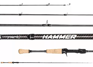 Vara p/ Carretilha Hammer 581 BC (1,73m) 1 Partes - Saint