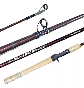Vara p/ Carretilha Convergence CVC66HCSA  6'6" 15~30lbs (1,98m) Interiça - Shimano