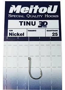 Anzol Tinu 3D Nickel - Meitou