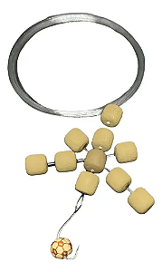 Manhoso Borboleta EVA Formato Ração 8mm - Cleomar Anteninhas