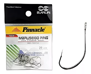 Anzol Maruseigo Ring KH-10014 - 20pçs - Nº18  - Pinnacle