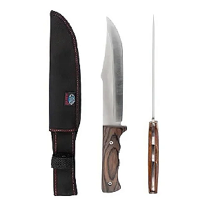 Faca Tática P/ Caça E Pesca C/ Bainha K105 - Albatroz